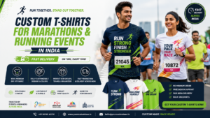 Custom T-Shirts for Marathons & Running Events in India — Fast Delivery
