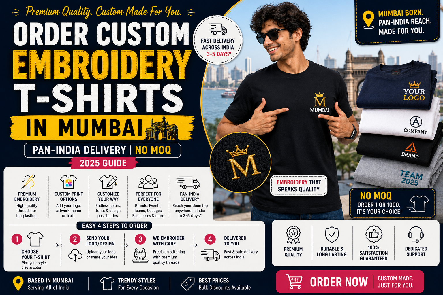 Primary keyword: buy custom tshirt political campaign India bulk fast delivery