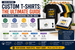 Custom T-Shirts: The Ultimate Guide to Designing & Ordering Online India (2025)